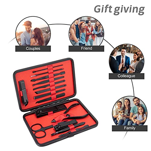 Manicure Set, 15 In 1 Stainless Steel Manicure Kit，Professional Pedicure Set...