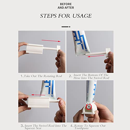 2022 New Toothpaste Topper Toothpaste Cap Toothpaste Dispenser 2 in 1 for for...