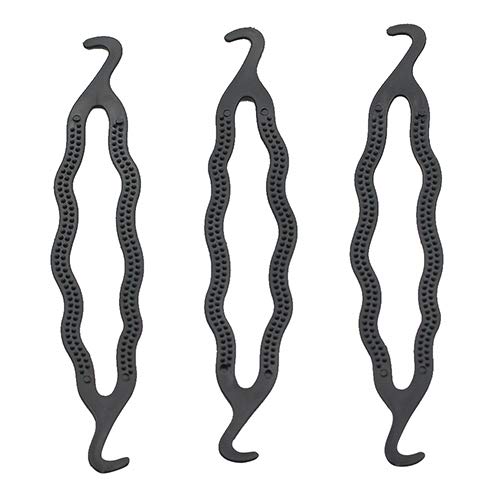 Baost 5 Pcs Double Hook Hair Twist Styling Clip Stick Hair Pin Braid Hair Bun...