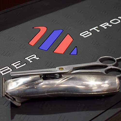Barber Strong The Barber Mat, Countertop Workstation Mat for from Hair Cuttin...