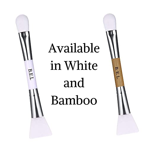 Face Mask Brush and Soft Silicone Clay Facial Mask Applicator – Dual Sided Co...