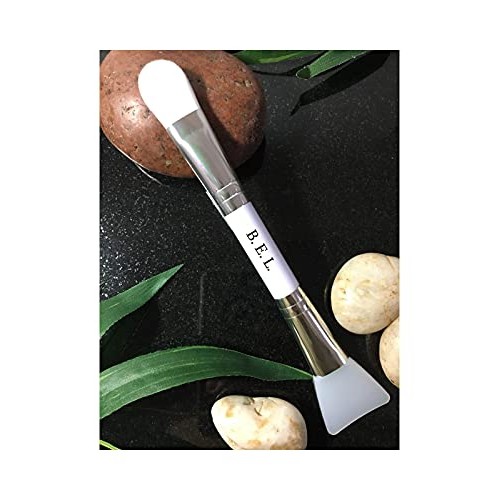 Face Mask Brush and Soft Silicone Clay Facial Mask Applicator – Dual Sided Co...
