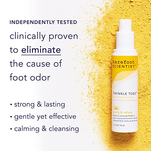 Barefoot Scientist Twinkle Toes Foot Deodorizing Purification Spray