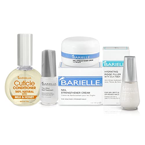 Barielle Miracle Nail Fixers Collection: 4-PC Nail Strengthening, Cuticle Car...