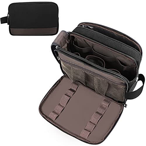 Toiletry Bag for Men,Barileadle Shaving Kit Bag Dopp Kit Water-Resistant Canv...