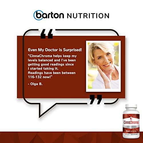 Barton Nutrition CinnaChroma Cinnamon Capsules - Cinnamon Extract Supplement ...