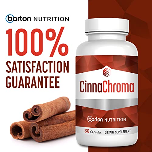 Barton Nutrition CinnaChroma Cinnamon Capsules - Cinnamon Extract Supplement ...