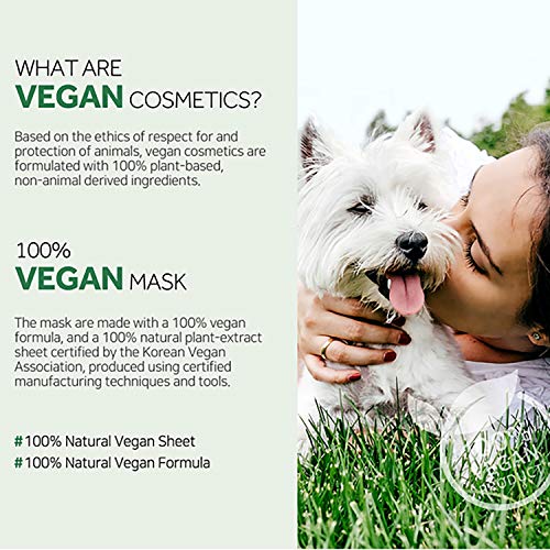 Barulab Sheet Mask, Vegan Facial sheet mask, Korean Face mask, 10pack Assorte...
