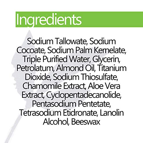 Basis Sensitive Skin Bar Soap - Body Wash Bar Cleans and Soothes with Chamomi...