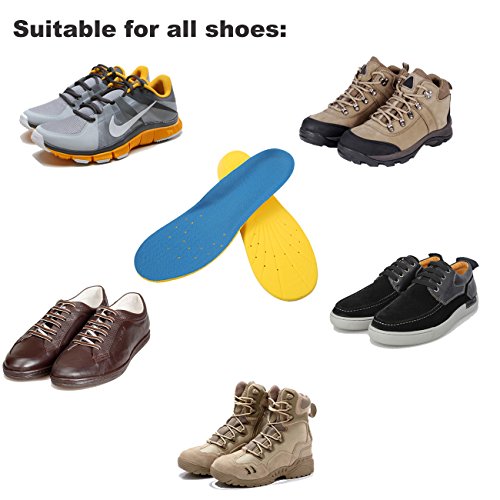 Shoe Insoles, Orthotic Insoles, Memory Foam Insoles Providing Great Shock Abs...