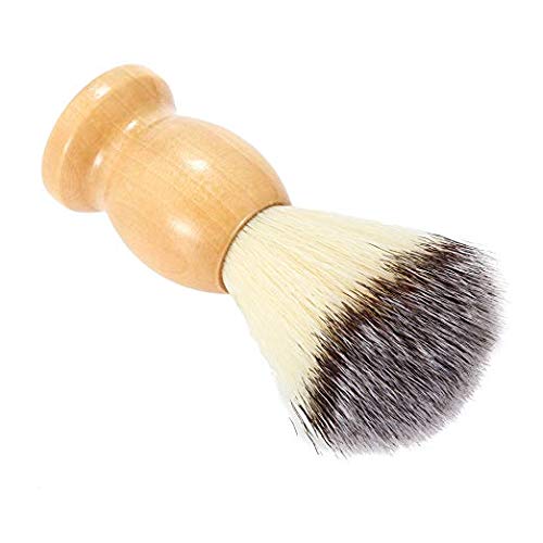 Bassion Hand Crafted Shaving Brush for Men, Professional Hair Salon Tool with...
