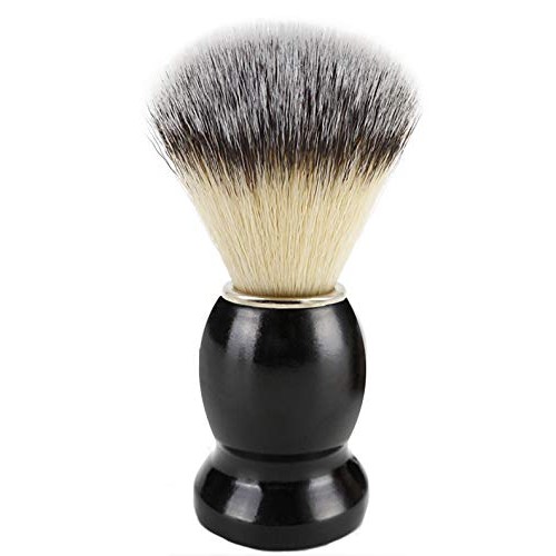 Bassion Hand Crafted Shaving Brush with Hard Wood Handle, Men's Luxury Profes...