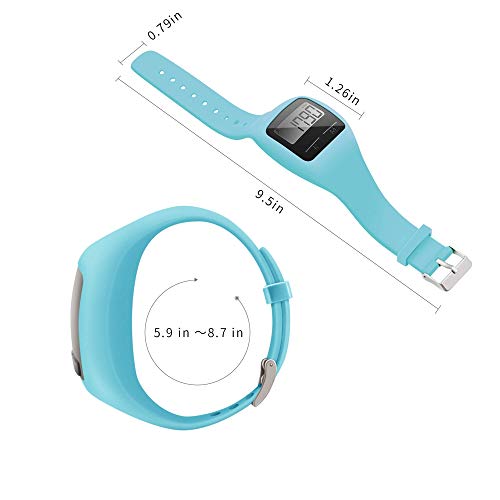 BATAUU Fitness Tracker, 3D Digital Watch Pedometer for Walking & Running, Sim...