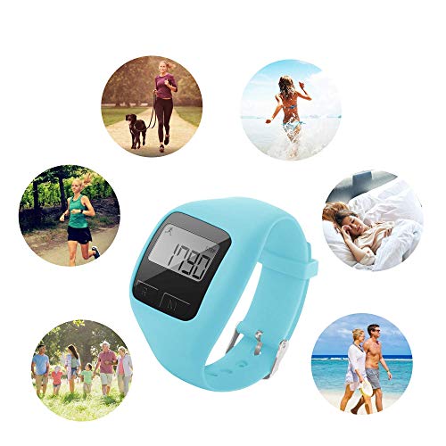 BATAUU Fitness Tracker, 3D Digital Watch Pedometer for Walking & Running, Sim...