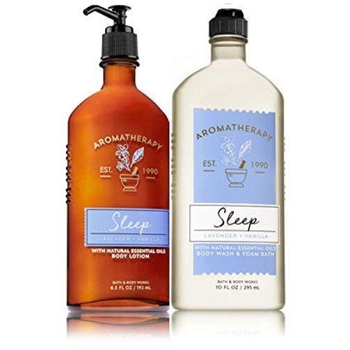 Bath & Body Works Aromatherapy Sleep - Lavender + Vanilla Body Lotion, 6.5 Fl...