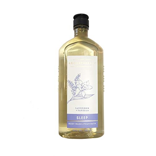 Bath & Body Works Aromatherapy Sleep - Lavender + Vanilla Body Wash & Foam Ba...