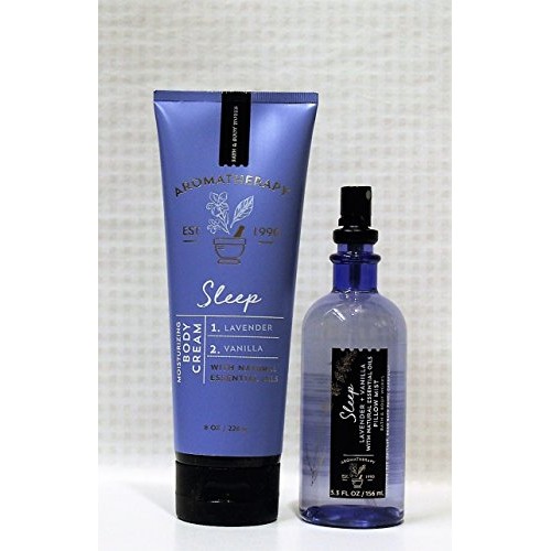 Bath & Body Works - Aromatherapy - Sleep - Lavender Vanilla - Pillow Mist & B...