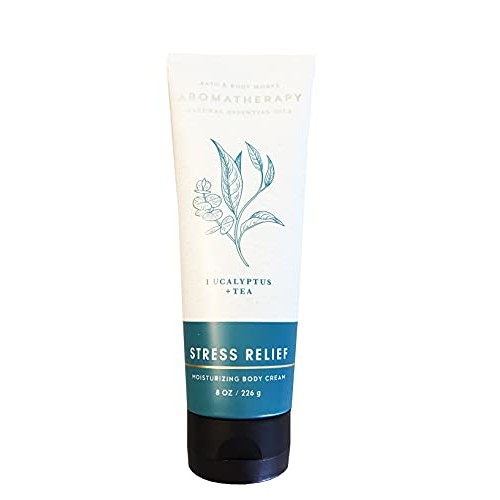 Bath and Body Works Aromatherapy Stress Relief - Eucalyptus + Tea Body Cream ...