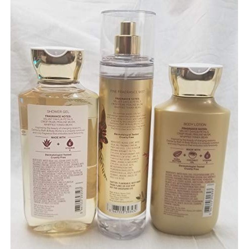 Bath and Body Works Body Care w/Essential Oils New Fall 2020 Scent - Dahlia -...