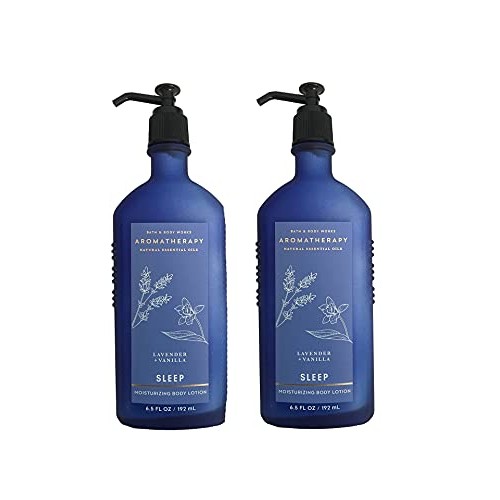 Bath and Body Works Body Lavender and Vanilla Body Lotion with Natural Essent...