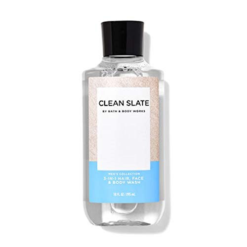 Bath and Body Works Clean Slate 3-in-1 Hair Face and Body Wash 10 Ounce Full ...