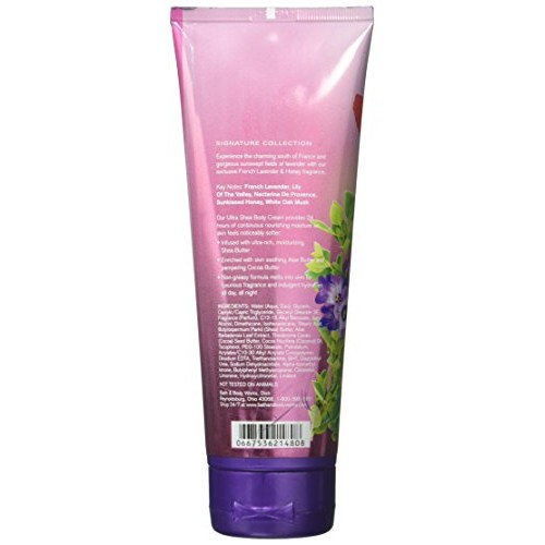Bath & Body Works French Lavender & Honey 24 Hour Ultra Shea Body Cream 8 oz