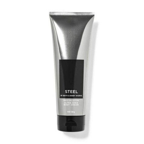 BATH AND BODY WORKS GIFT SET STEEL FOR MEN - Body Lotion - Body Wash & Body C...