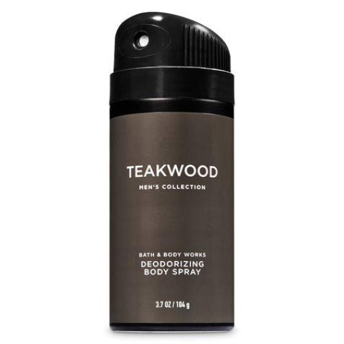BATH AND BODY WORKS, GIFT SET TEAKWOOD FOR MEN ~ BODY WASH ~ BODY CREAM AND D...
