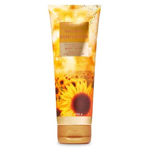 Bath and Body Works GOLDEN SUNFLOWER - Deluxe Gift Set Body Lotion - Body Cre...