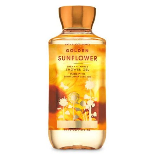 Bath and Body Works GOLDEN SUNFLOWER - Deluxe Gift Set Body Lotion - Body Cre...