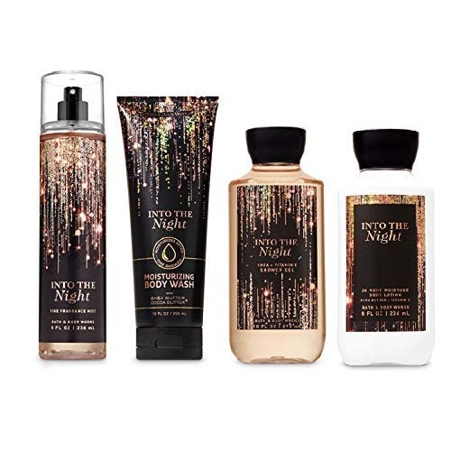 Bath and Body Works INTO THE NIGHT - Deluxe Gift Set Body Lotion - Body Cream...