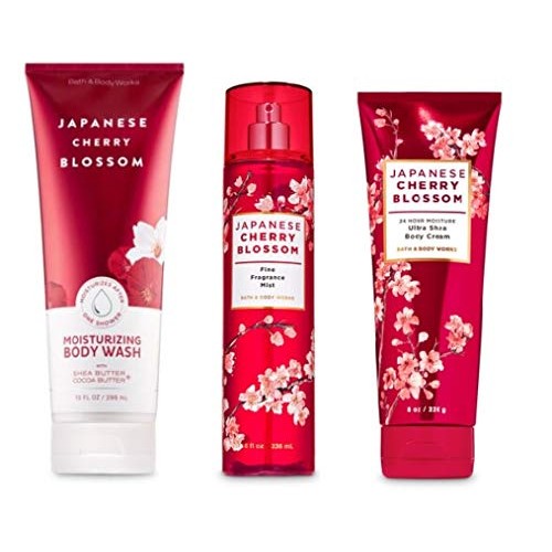 Bath and Body Works - Japanese Cherry Blossom - Moisturizing Body Wash, Fine ...