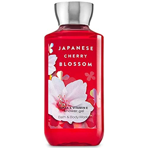 Bath & Body Works Japanese Cherry Blossom Set - Shower Gel 10 oz, Fragrance M...