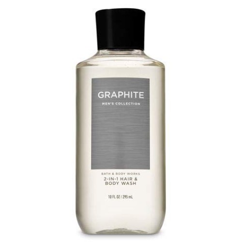 Bath and Body Works Just for Him Gift Set Graphite for Men Ultra Shea Body Cr...