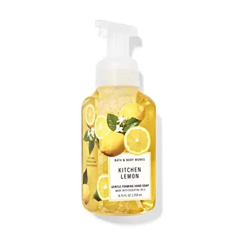 Bath and Body Works KITCHEN LEMON Value Pack - Lot of 4 Gentle Foaming Hand S...