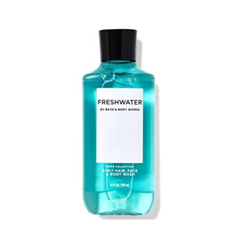 Bath and Body Works Men's Collection FRESHWATER 2-IN-1 Hair and Body Wash 10 ...