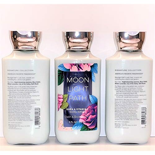 Bath & Body Works Moonlight Path Body Lotion Pack of 3