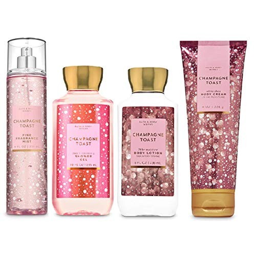 Bath and Body Works NEW 2019 Champagne Toast - Deluxe Gift Set Body Lotion - ...