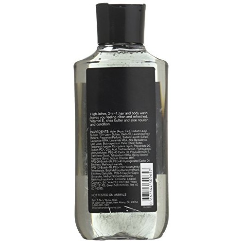 Bath & Body Works, Signature Collection 2-in-1 Hair + Body Wash, Noir For Men...