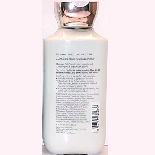 Bath & Body Works, Signature Collection Body Lotion, Moonlight Path, 8 Ounce