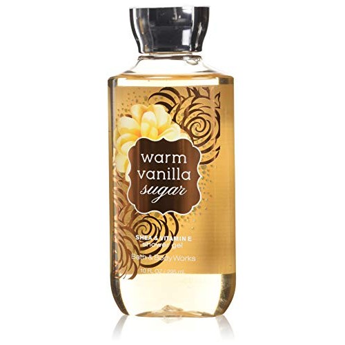 Bath and Body Works Warm Vanilla Sugar Signature Collection Shower Gel, 10 oz...