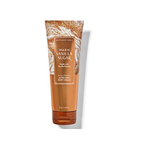 Bath & Body Works Warm Vanilla Sugar Ultra Shea Body Cream 8 Oz (I0095235)