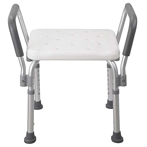 Medical Bath Shower Seat Safety Support Bathtub Bench Chair Stool Armrest Back
