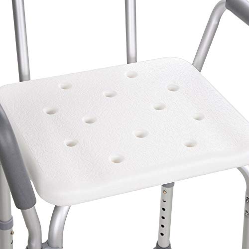 Medical Bath Shower Seat Safety Support Bathtub Bench Chair Stool Armrest Back
