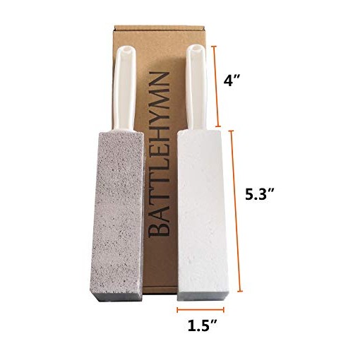 Household Cleaning Cleaner Toilet Pumice - Bathroom Remover Stone with Handle...