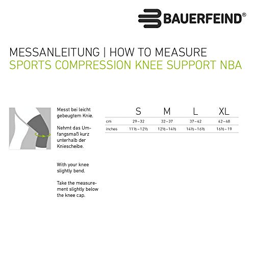 Bauerfeind Sports Compression Knee Support NBA Chicago Bulls - Lightweight De...