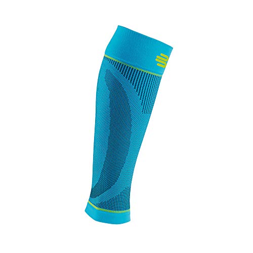 Bauerfeind Sports Compression Lower Leg Calf Sleeves (1 Pair) (Rivera, Small/...