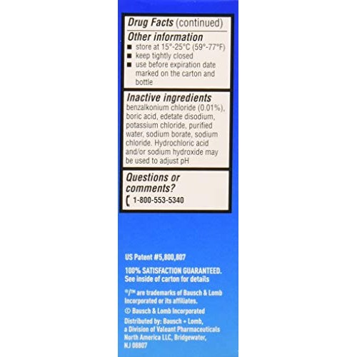 Bausch & Lomb Advanced Eye Relief Dry Eye Lubricant Eye Drops 1oz ( Packs of 3)