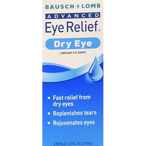 Bausch & Lomb Advanced Eye Relief Dry Eye Lubricant Eye Drops 1oz ( Packs of 3)