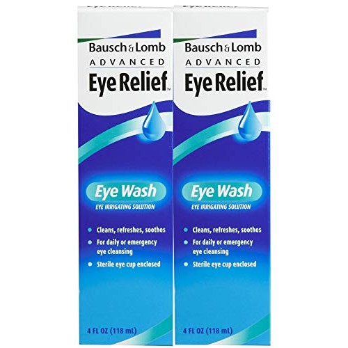 Bausch & Lomb Advanced Eye Relief Eye Wash-4 oz, 2 pack